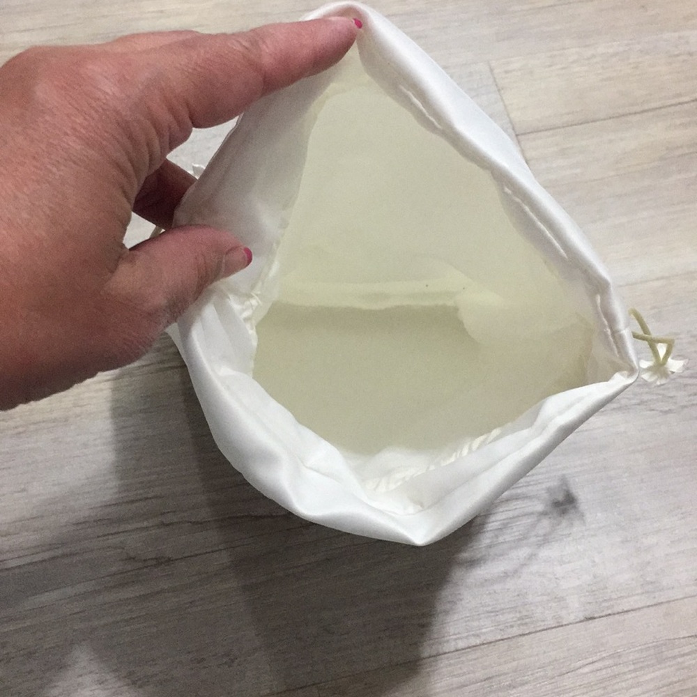 Off White Drawstring Bag - image 3